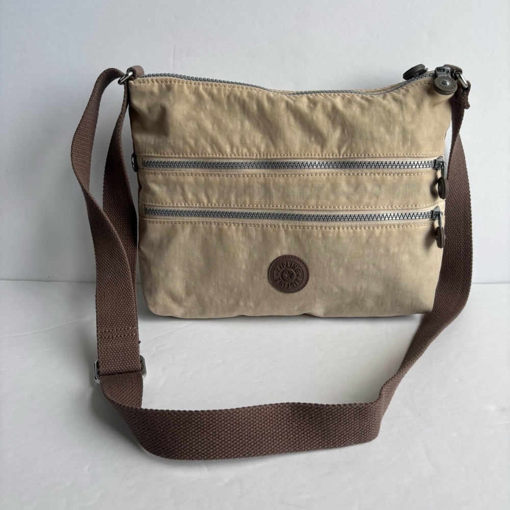 Tan Kipling Crossbody Bag